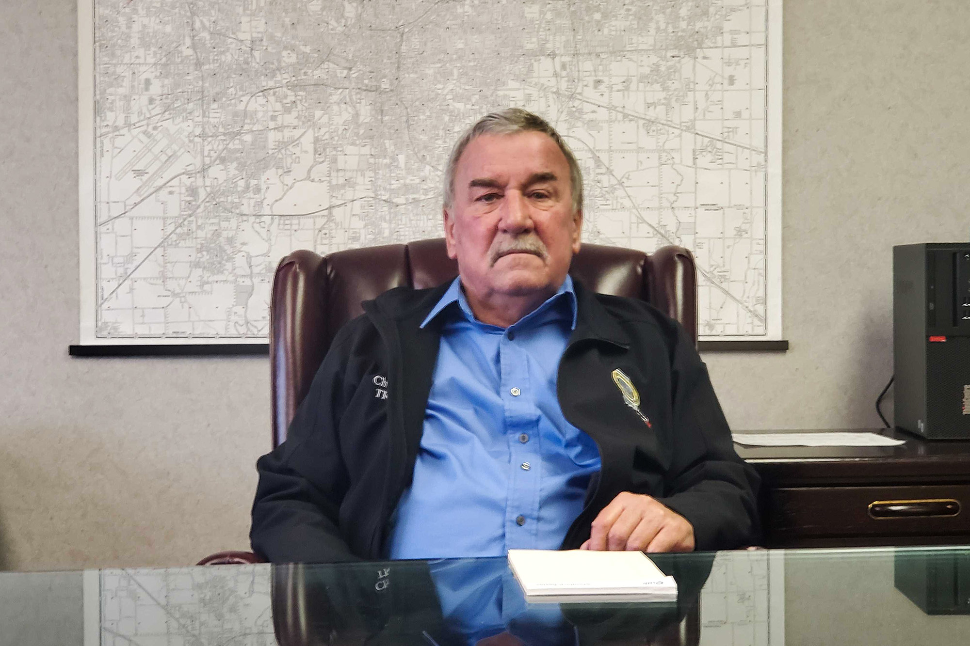 Chuck Jones served as the local union president representing Carrier, Rexnord and other facilities for about 20 years – including during the 2016 Trump-Carrier deal. (Samantha Horton/IPB News)